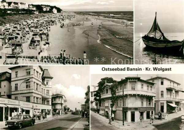 Bansin Ostseebad Strandpartien Ortsmotive