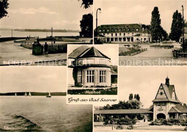 Bad Saarow Seeblick Bahnhofsplatz Scharmützelsee M