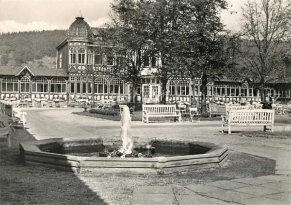 Bad Salzungen Gradierwerk Brunnen