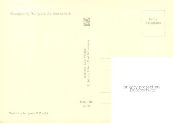 Georgenthal Gotha Am Hammerteich – Bild 2