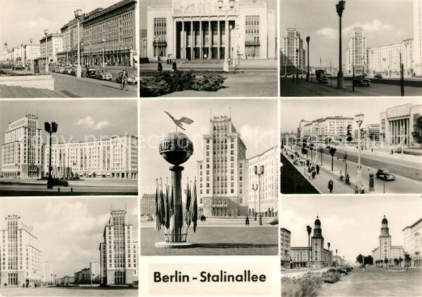 Berlin Stalinallee Details
