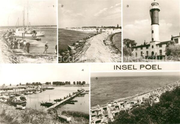 Insel Poel Timmendorf Strand und Mole Leuchtturm K