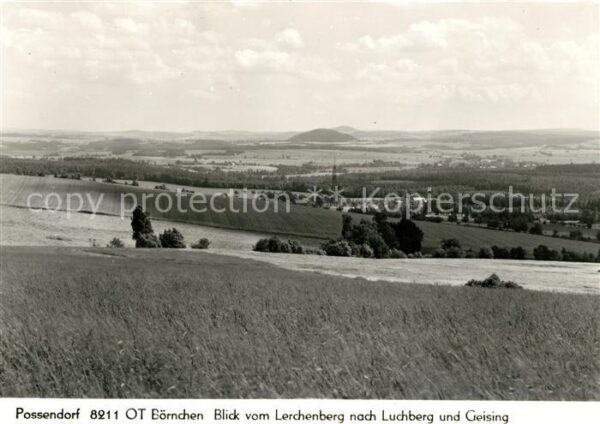 Boernchen Bannewitz Blick vom Lerchenberg nach Luchberg und