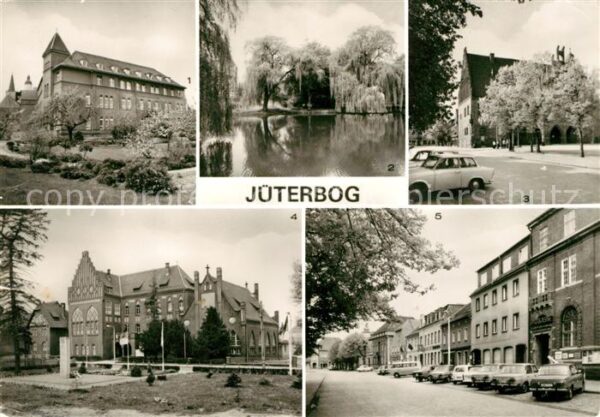 Jueterbog Ev Krankenhaus Rohrteich Rathaus Friedr