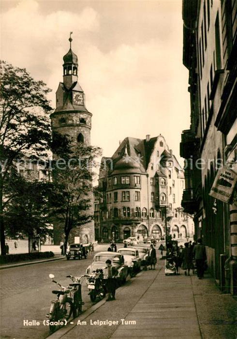 Halle Saale Am Leipziger Turm
