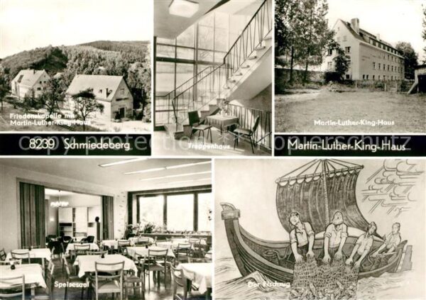 Schmiedeberg  Dippoldiswalde Friedenskapelle Treppenhaus Marthin Lut