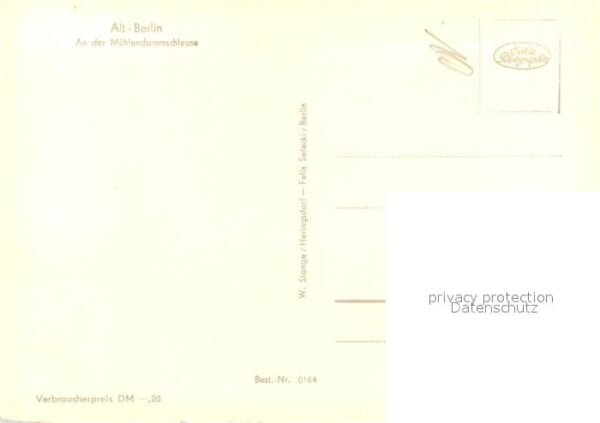 Berlin Mühlendammschleuse – Bild 2