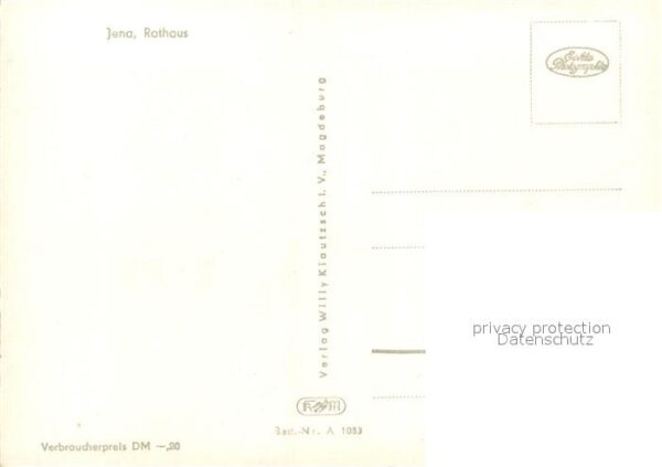 Jena Thueringen Rathaus – Bild 2