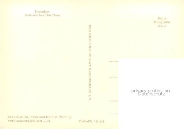 Dresden Italienisches Dörfchen – Bild 2
