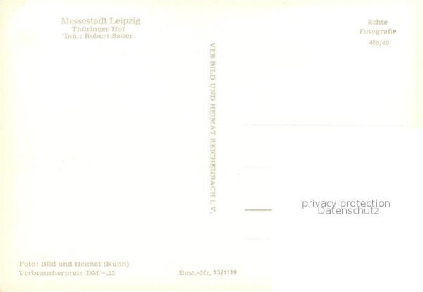 Leipzig Thüringer Hof – Bild 2