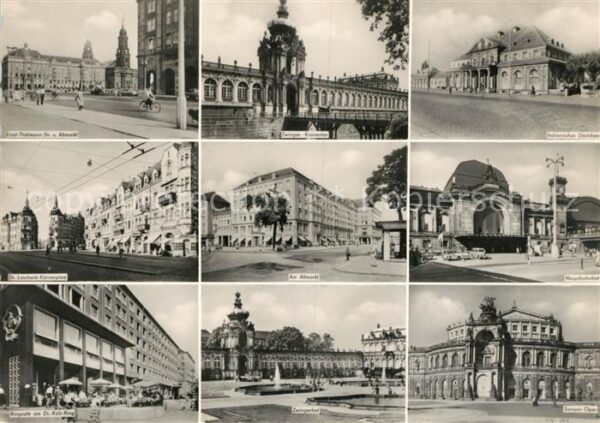 Dresden Thälmann Str Altmarkt Zwinger Italien D