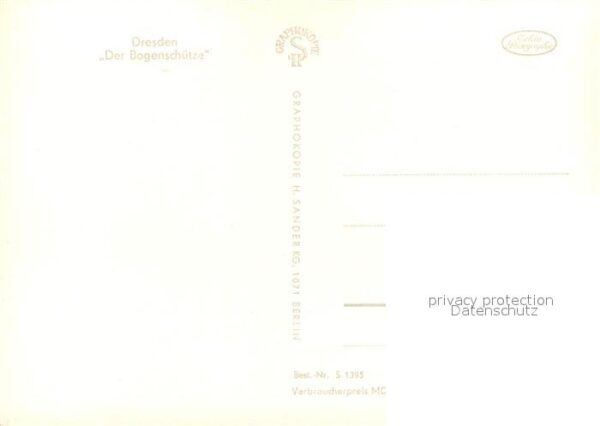 Dresden Der Bogenschütze – Bild 2