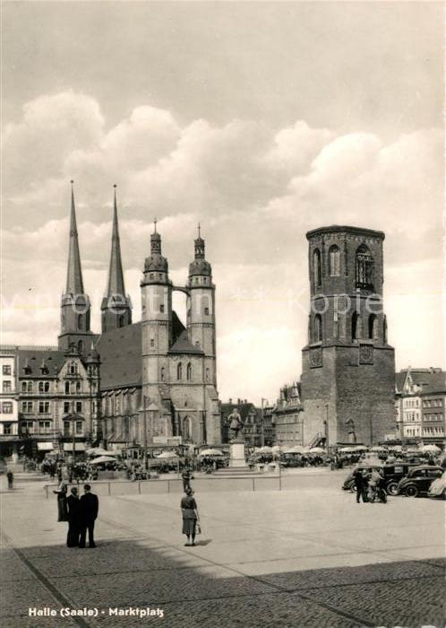 Halle Saale Marktplatz