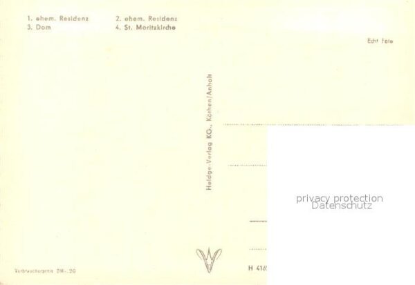 Halle Saale Ehem Residenz Dom St Moritzkirche – Bild 2