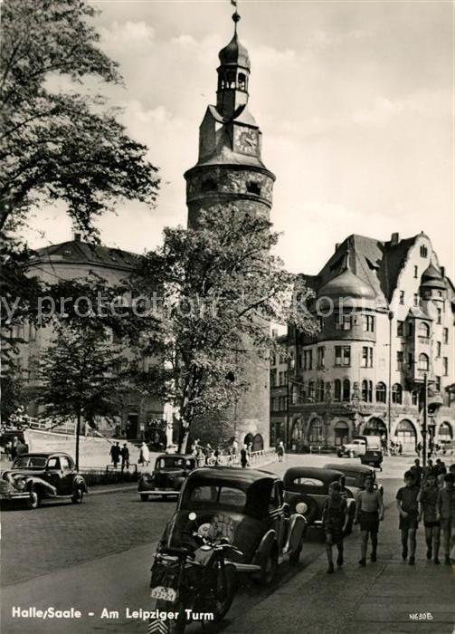 Halle Saale Am Leipziger Turm