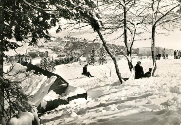 Oberwiesenthal Erzgebirge Winteridyll