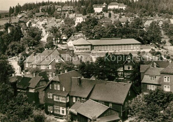 Oberhof Thueringen Ortsblick