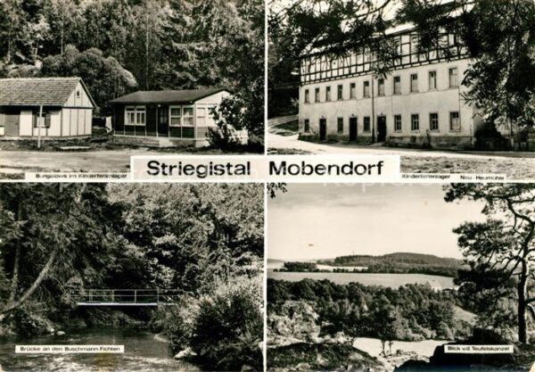 Mobendorf Hainichen Kinderferienlager Bungalows Heumühle Br