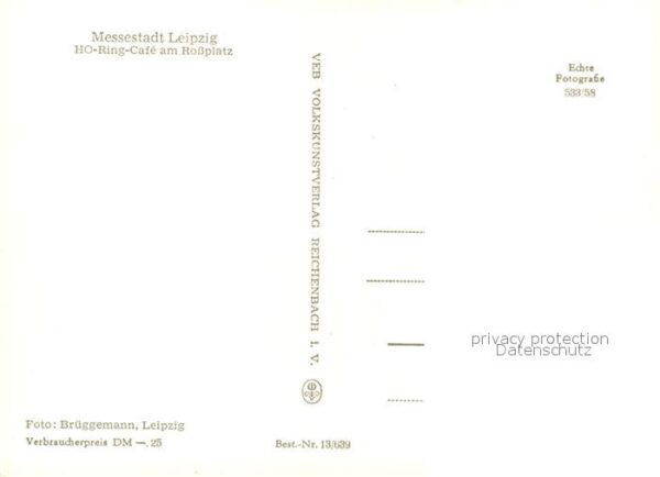 Leipzig HO Ring Cafe am Rossplatz – Bild 2