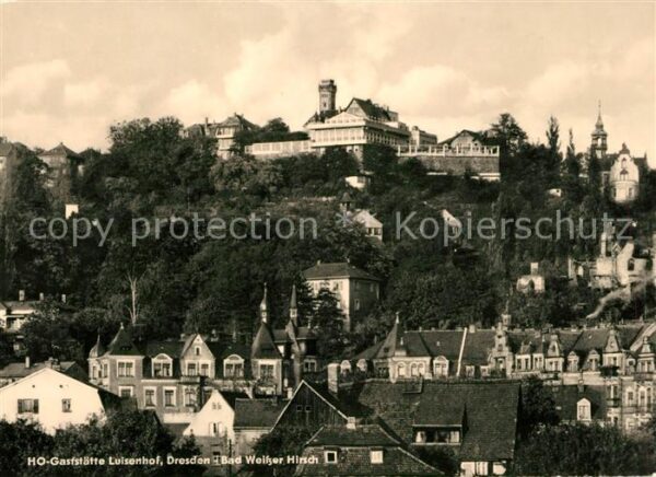 Dresden Bad Weisser Hirsch HO Gaststätte Luisen