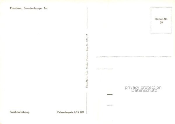 Potsdam Brandenburger Tor – Bild 2