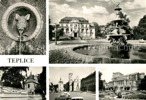 Teplice Teilansichten