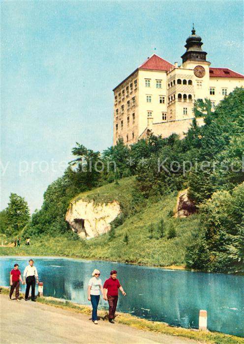 Krakau Krakow Pieskowa Skala Zamek pierwotnie gotycki