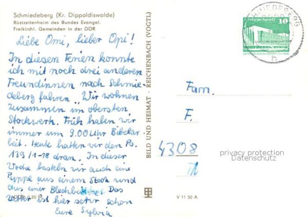 Schmiedeberg  Dippoldiswalde Friedenskapelle Martin Luther King Haus – Bild 2