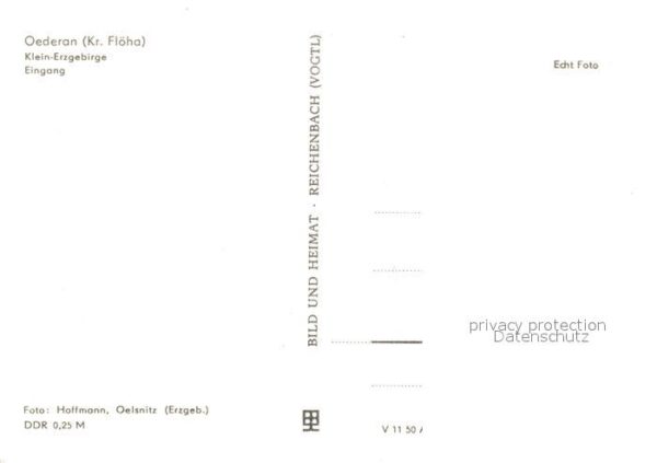 Oederan Klein Erzgebirge Eingang – Bild 2