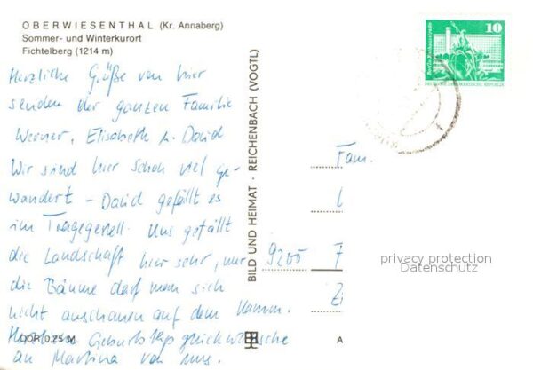 Oberwiesenthal Erzgebirge Fichtelberg Seilbahn Aussichtsturm – Bild 2
