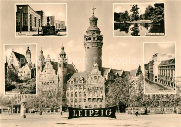Leipzig Rossplatz Clara Zetkin Park Thomaskirch