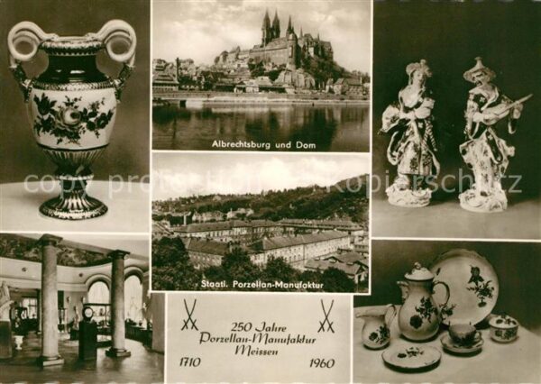 Meissen Elbe Sachsen Schlangenhenkelvase Malabaren Manufaktu