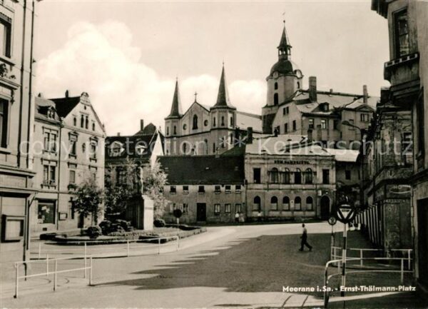 Meerane Ernst Thälmann Platz