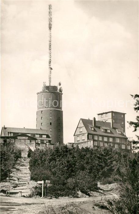 Grosser Inselsberg Sendeturm Gaststätte