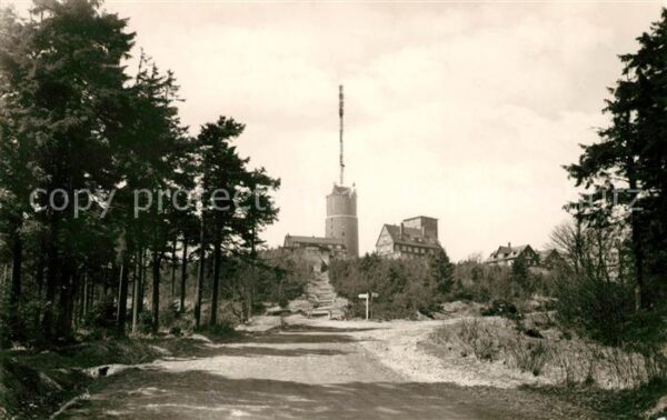 Grosser Inselsberg Sendeturm Gaststätte