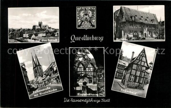 Quedlinburg Pölkenstraße Nicolaikirche Klopstockhau