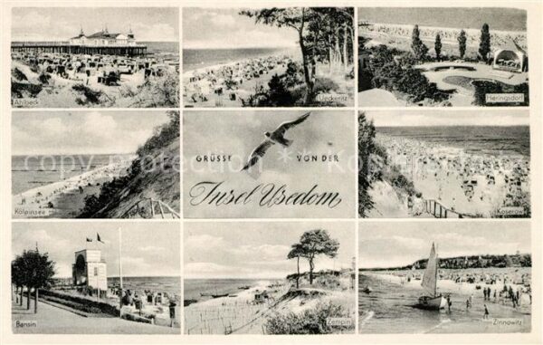Insel Usedom Ahlbeck Ueckeritz Heringsdorf Bansin Zi