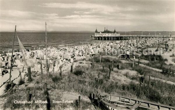 Ahlbeck Ostseebad Strand Seebrücke