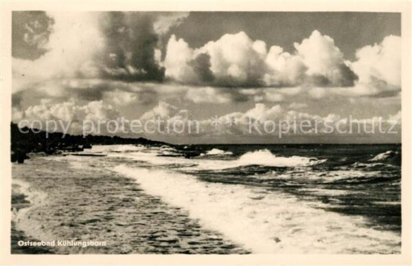 Kuehlungsborn Ostseebad Sturm Küste