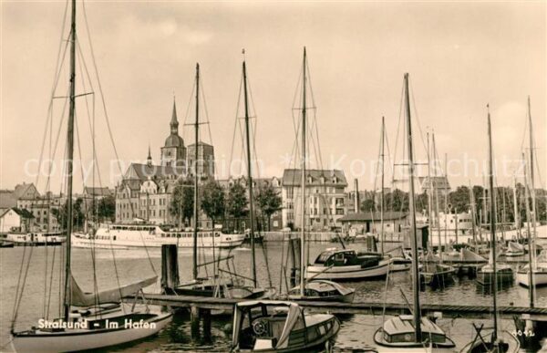 Stralsund Mecklenburg Vorpommern Hafen