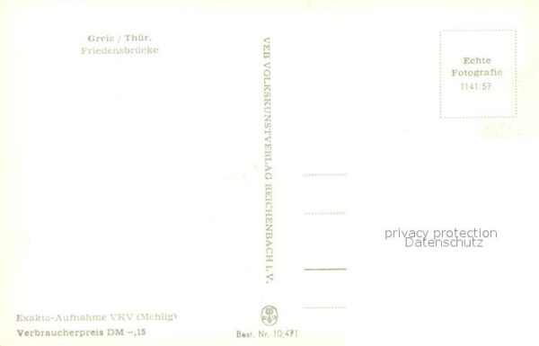Greiz Thueringen Friedensbrücke – Bild 2