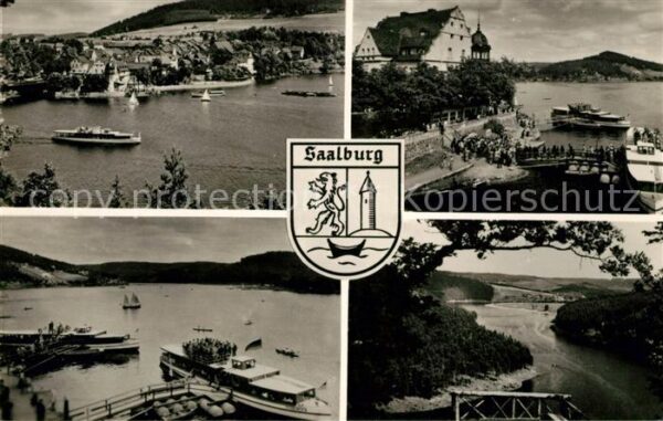 Saalburg Saale Hafen