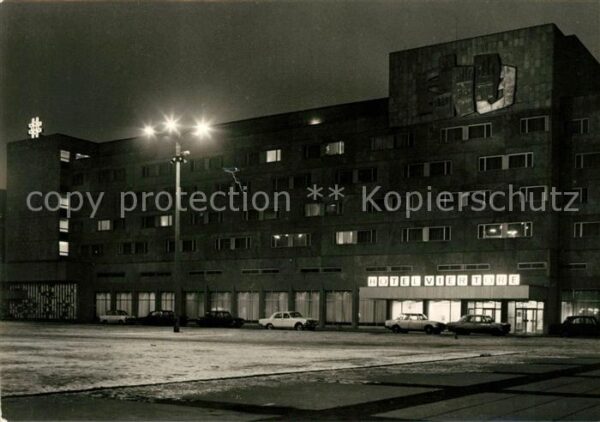 Neubrandenburg Hotel Vier Tore Abendstimmung