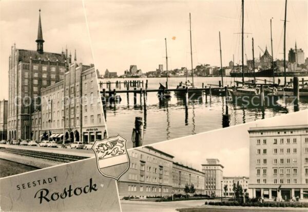 Rostock Hafen Stadtansicht