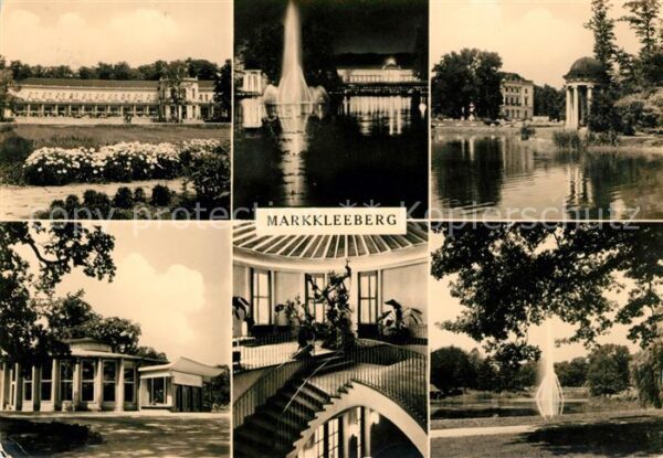Markkleeberg HO Parkgaststätte Park Springbrunnen