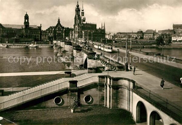 Dresden Panorama Blick vom Narrenhäusl