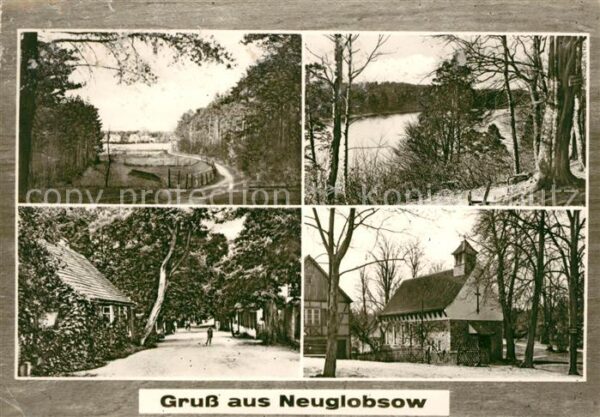 Neuglobsow Kirche Panoramen