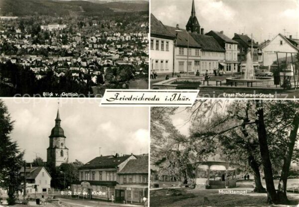 Friedrichroda Evangelische Kirche Musiktempel Ernst T