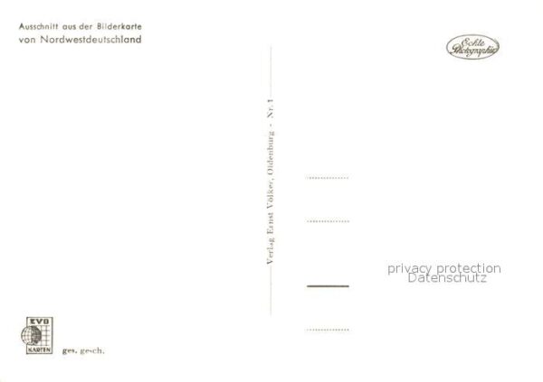 Oldenburg Niedersachsen Ausschnitt aus der Bilderkarte von Nord – Bild 2