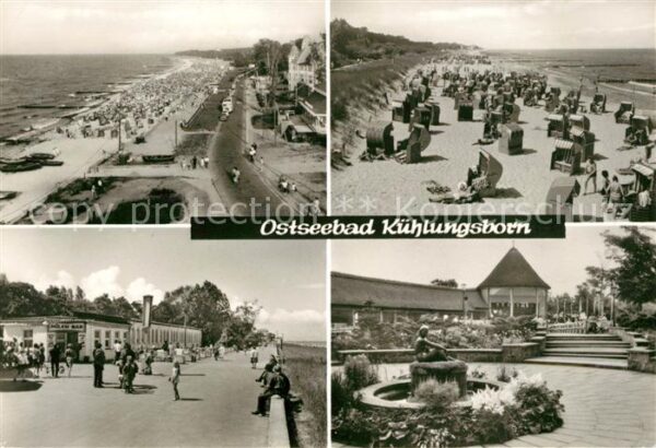 Kuehlungsborn Ostseebad Strand Park Milchbar